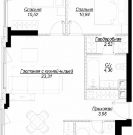 Продажа 2-комн квартиры в новостройке Москва г., 1-й Сетуньский проезд, к. RiverSide Продажа 2-комн квартиры в новостройке Москва г., 1-й Сетуньский проезд, к. RiverSide