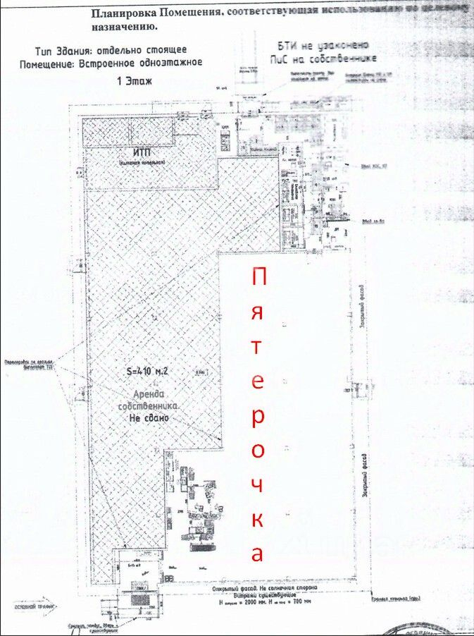 Аренда торгового помещения ул Новокосинская,  д. 48