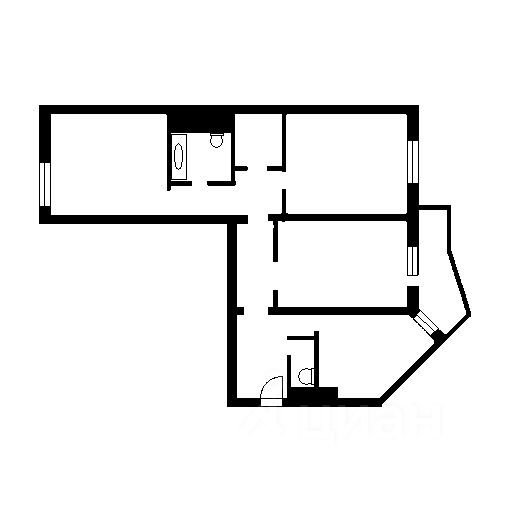 Продажа 3-комн квартиры на вторичном рынке улица Герасима Курина, 26
