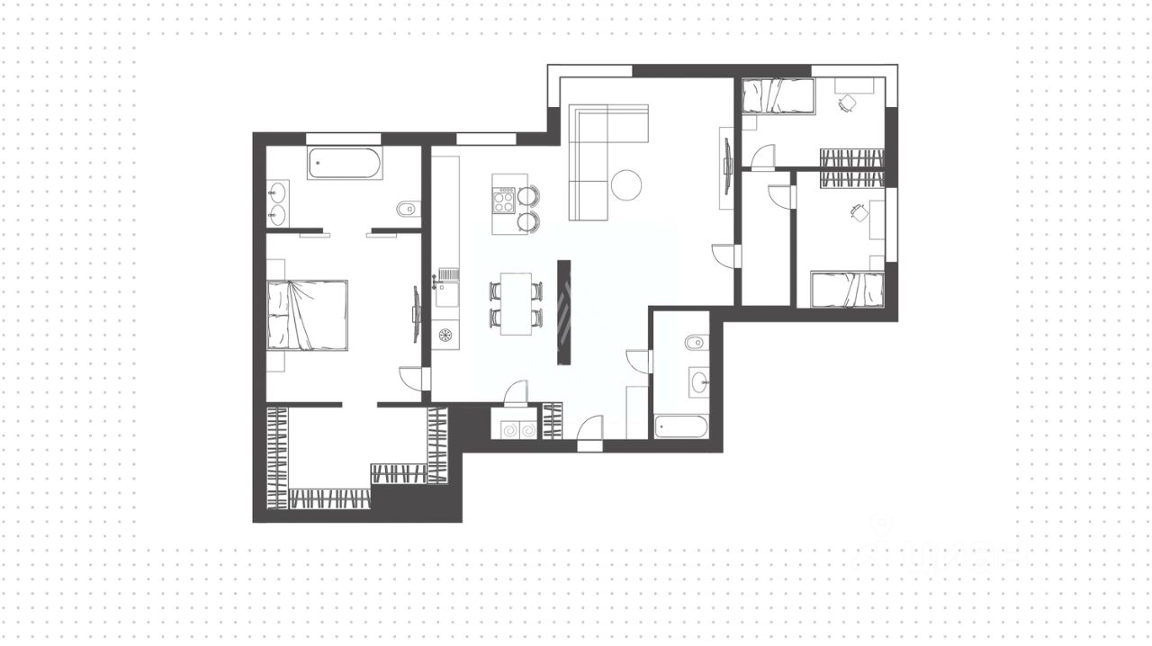 Продажа 4-комн квартиры на вторичном рынке Мосфильмовская улица, 70к4