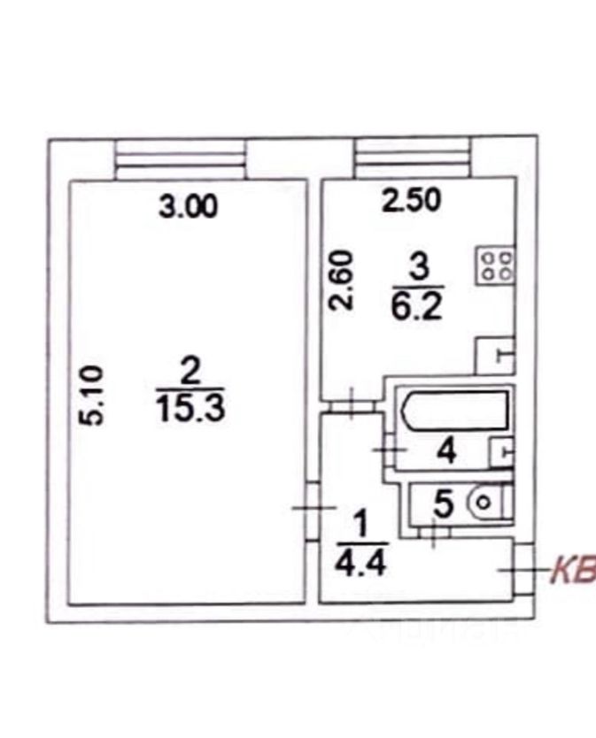 Аренда 1-комн квартиры на вторичном рынке Химки, улица Маяковского, 20