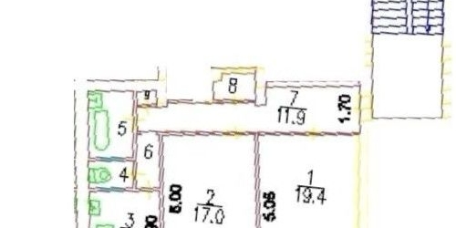 2-комн квартира Саратовская улица, 18/10