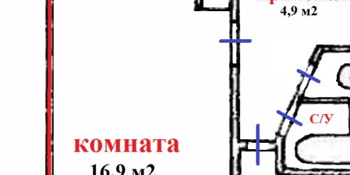 1-комн квартира проспект Народного ополчения, 173