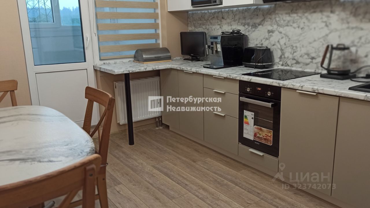 Аренда 1-комн квартиры на вторичном рынке пос. Парголово, Заречная улица, 13к1