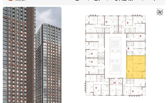 Продажа 2-комн квартиры на вторичном рынке Рязанский пр-кт,  д. 39,  к. 5