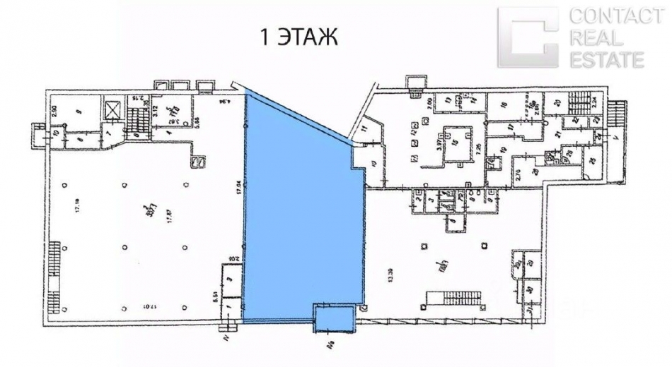 Аренда торгового помещения Русаковская улица,  д. 27