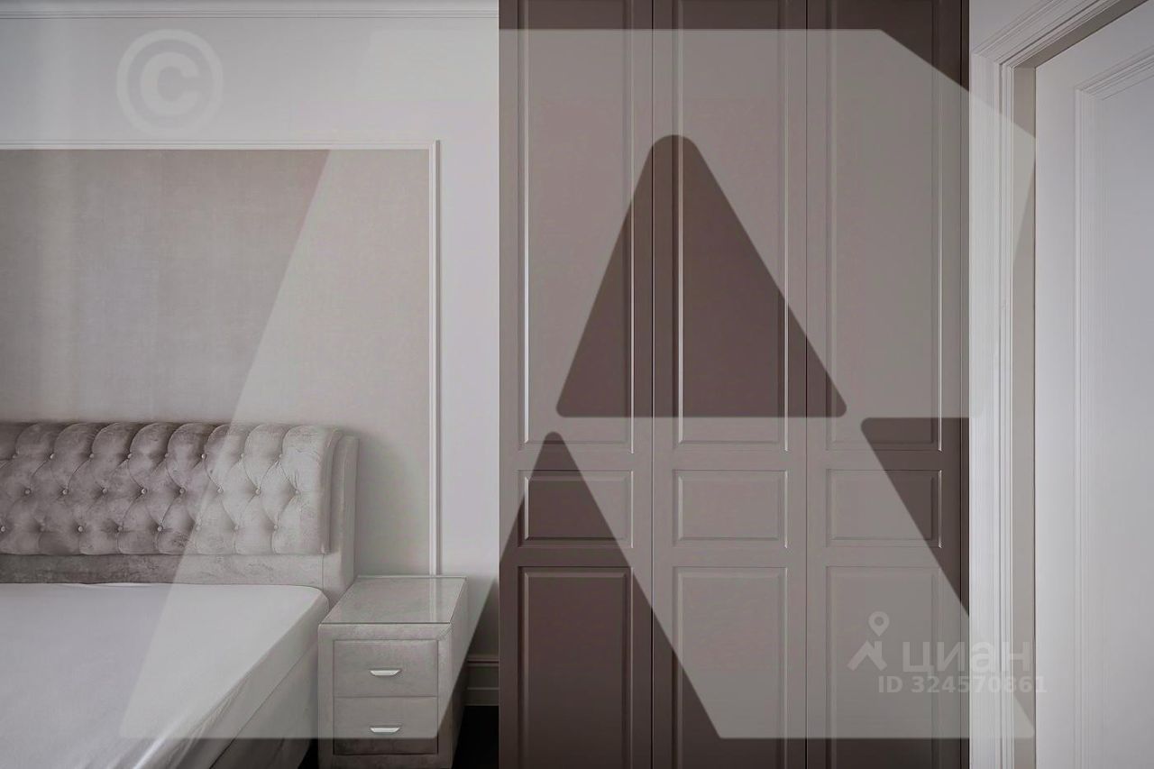 Аренда 3-комн квартиры на вторичном рынке Поклонная улица, 9