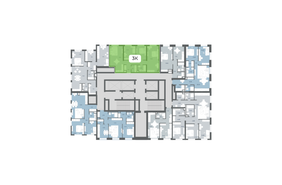 Продажа 3-комн квартиры в новостройке ул. Южнопортовая, вл. 21, стр. 53-54