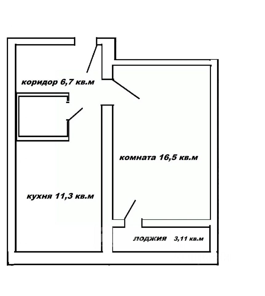 Продажа 1-комн квартиры на вторичном рынке Черниговская улица, 11к1