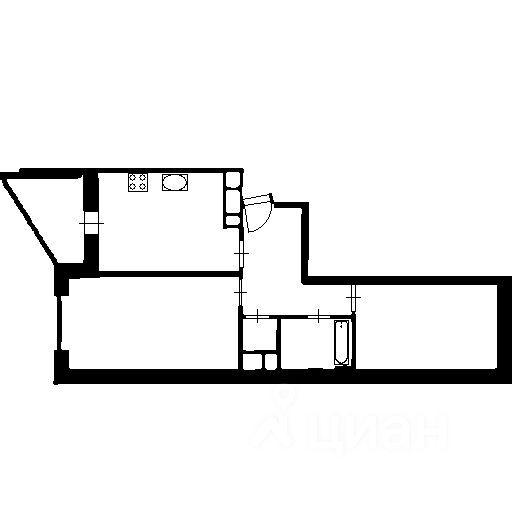 Продажа 2-комн квартиры на вторичном рынке Раменское, улица Крымская, 8