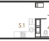 Продать Квартиры в новостройке Санкт-Петербург г., Обводного кан. наб.   1