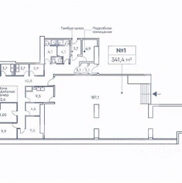 Продажа торгового помещения проспект Академика Сахарова
