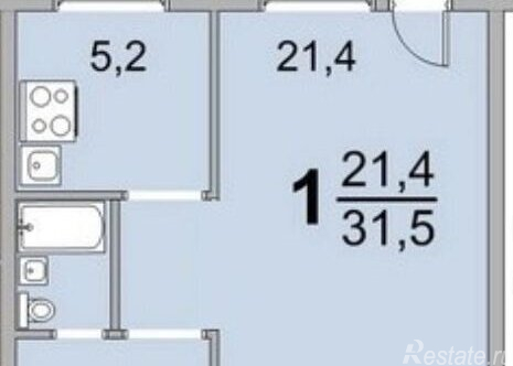 Аренда 1-комн квартиры на вторичном рынке ул Ивана Бабушкина,  д. 18,  к. 1