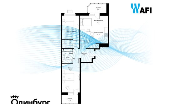 Продажа 3-комн квартиры на вторичном рынке Одинцово, ул Северная,  д. 5,  к. 1