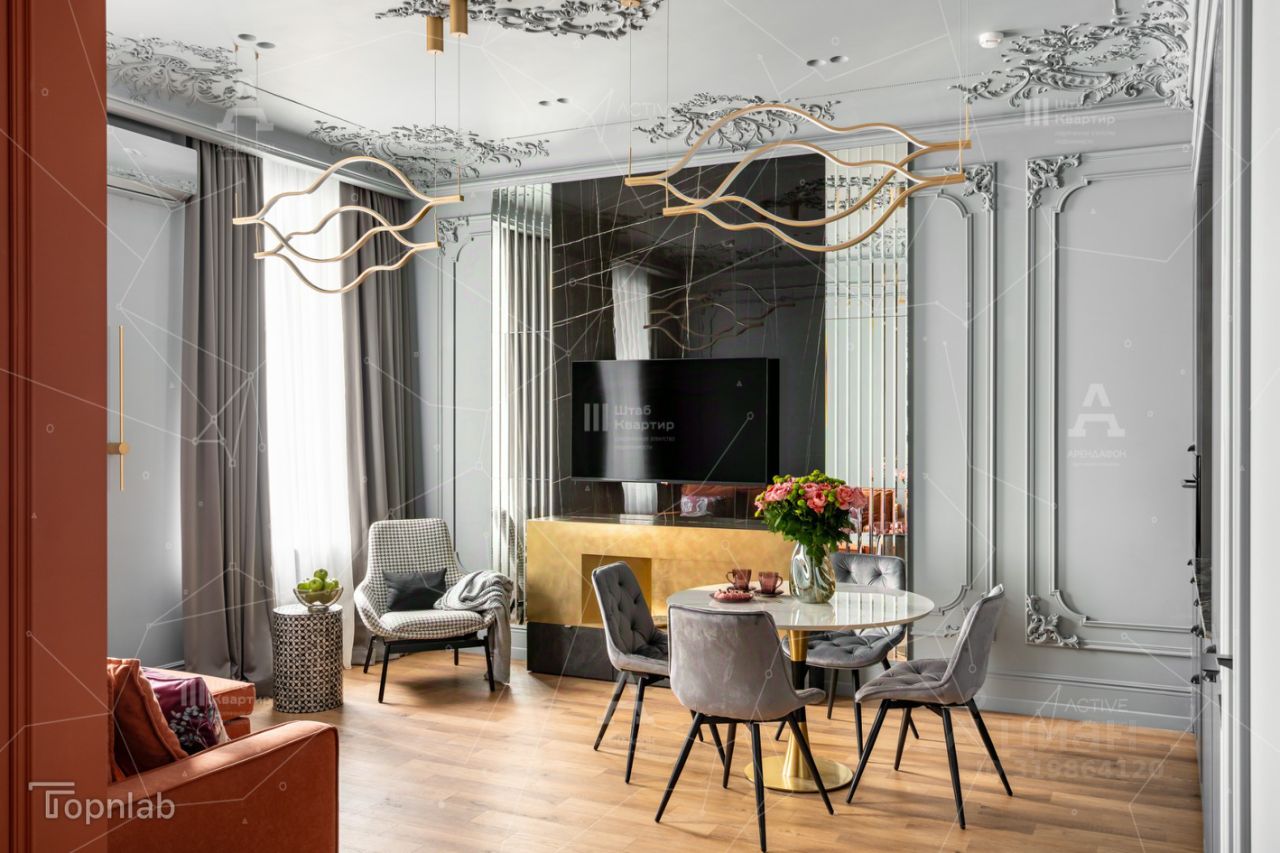 Аренда 2-комн квартиры на вторичном рынке Невский проспект, 40-42