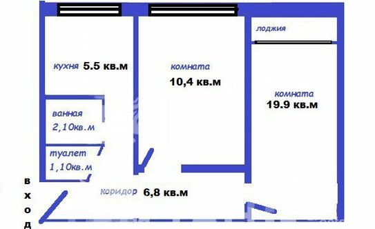 Продажа 2-комн квартиры на вторичном рынке ул Белы Куна,  д. 19,  к. 2