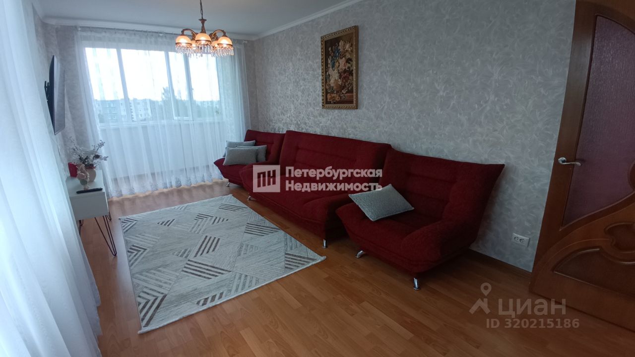 Продажа 3-комн квартиры на вторичном рынке Волосово, улица Красных Командиров, 5