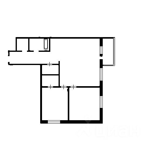 Продажа 3-комн квартиры на вторичном рынке набережная Реки Смоленки, 35к1