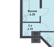 Продажа квартиры на вторичке Имени Свердлова пгт, проезд Западный, 13/1