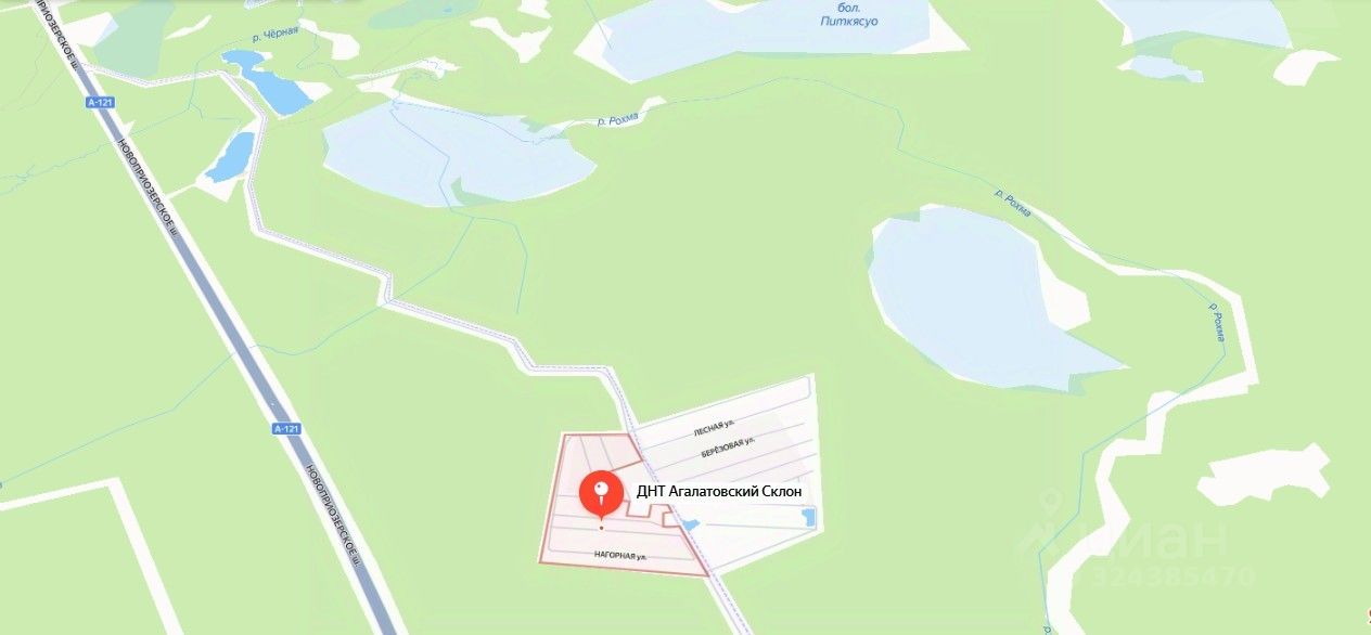 Продажа земли Агалатовский Склон ДНТ,  д. 54