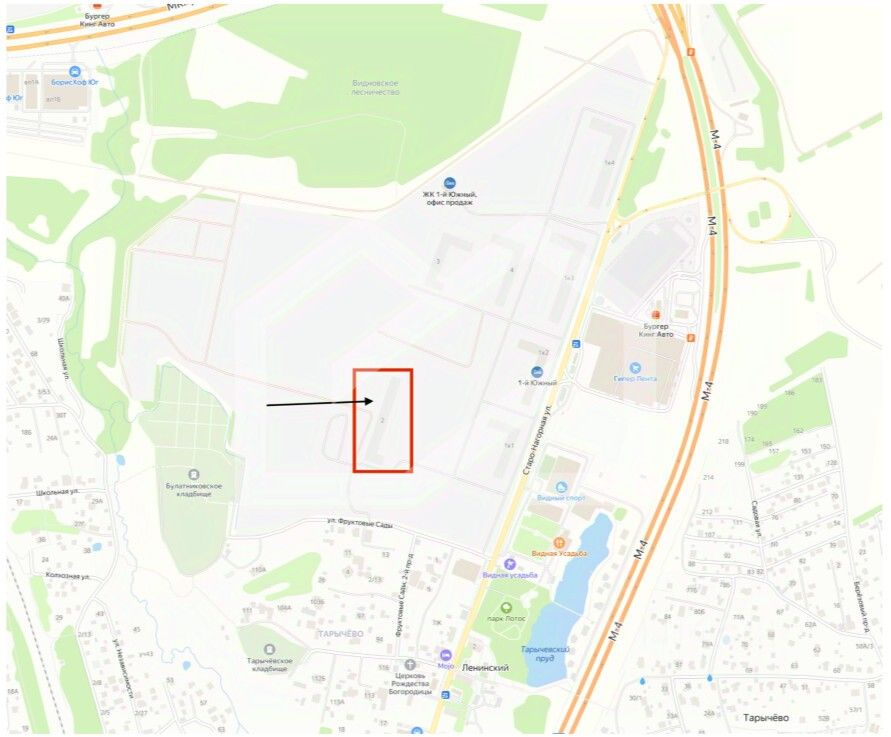 Продажа торгового помещения Ленинский, улица Фруктовые Сады