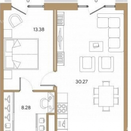 Продажа 1-комн квартиры на вторичном рынке 19-я линия,  д. 16,  к. 2