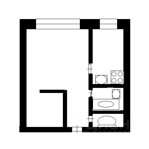 1-комн квартира 5-я Парковая улица, 39К4