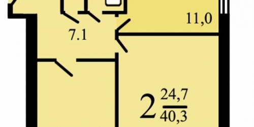 2-комн квартира ул Саянская,  д. 10