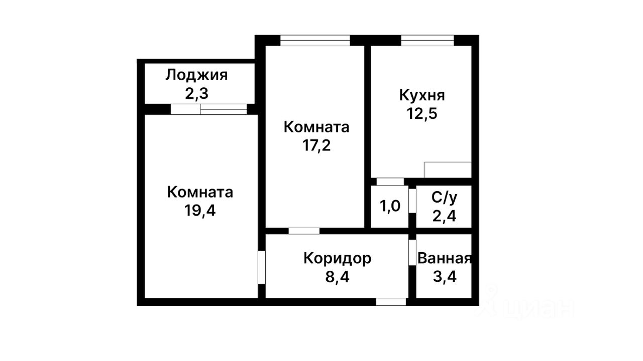 Продажа 2-комн квартиры на вторичном рынке Саввино мкр, Балашиха, улица Детская,  д. 9