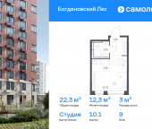 Продать Квартиры в новостройке Ленинский р-н, жилой комплекс Богдановский Лес, 10.1   
