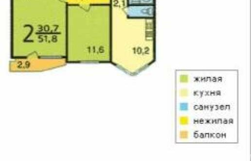 Продажа 2-комн квартиры на вторичном рынке Ленинградское ш