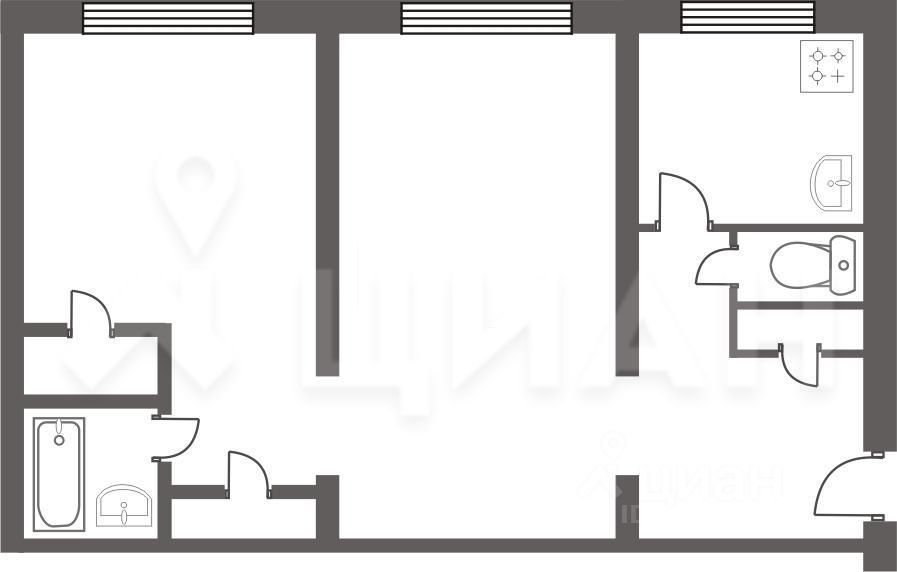 Продажа 2-комн квартиры на вторичном рынке Сергиев Посад, Хотьковский проезд, 42А