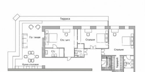 4-комн квартира Крутицкий 4-й пер,  д. 14