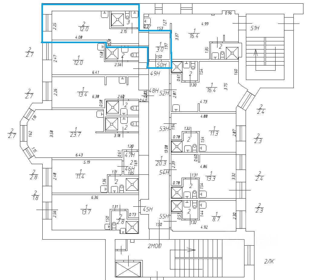 Продажа студии Приморский проспект, 6