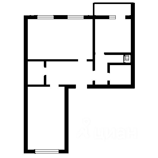 Аренда 2-комн квартиры на вторичном рынке проспект Маршака, 14к2