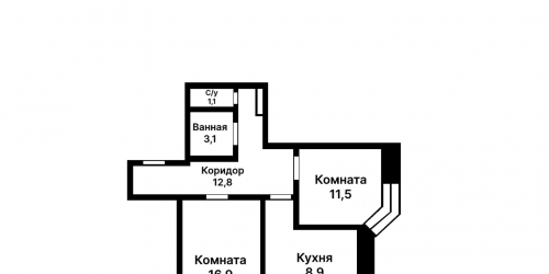 2-комн квартира 3-я Филевская улица,  д. 5