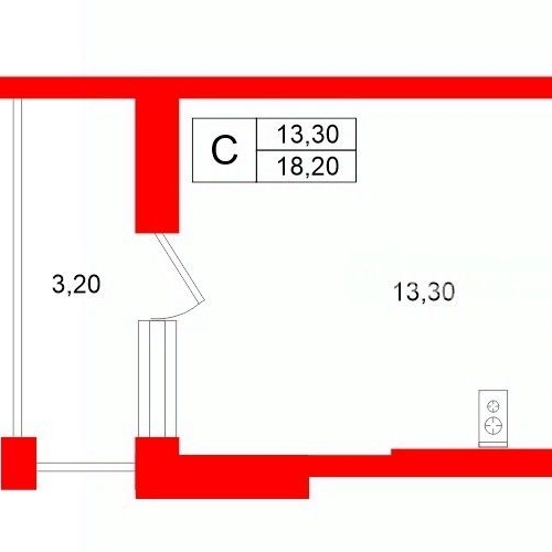 Студия пос. Шушары, Славянка тер., улица Ростовская, 23к1
