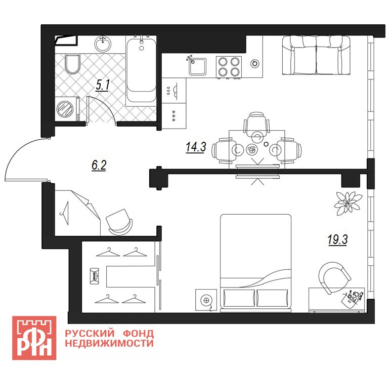 Продажа 1-комн квартиры на вторичном рынке Крапивный пер.,  д. 4