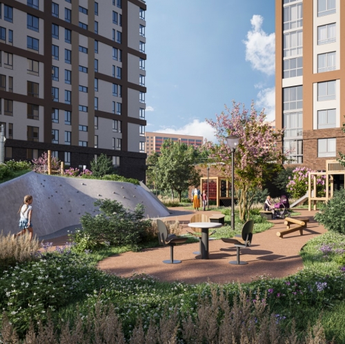 Студия Новое Девяткино д., Главная ул.,  к. 3