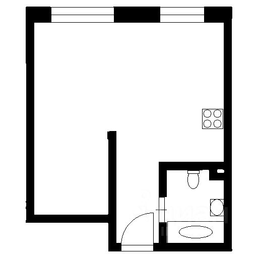 Аренда 2-комн квартиры на вторичном рынке Ходынская улица, 2