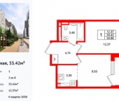 Продать Квартиры в новостройке Кожевенная линия  1-3 литР 