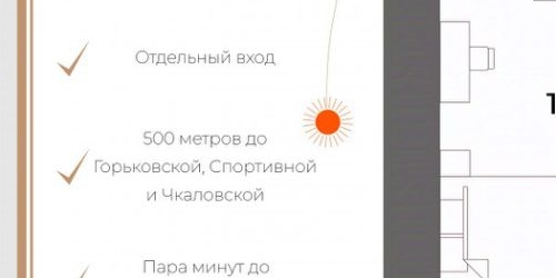 1-комн квартира Введенская улица, 17Б