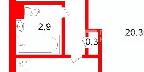 1-комн квартира Ланское шоссе, 33К1