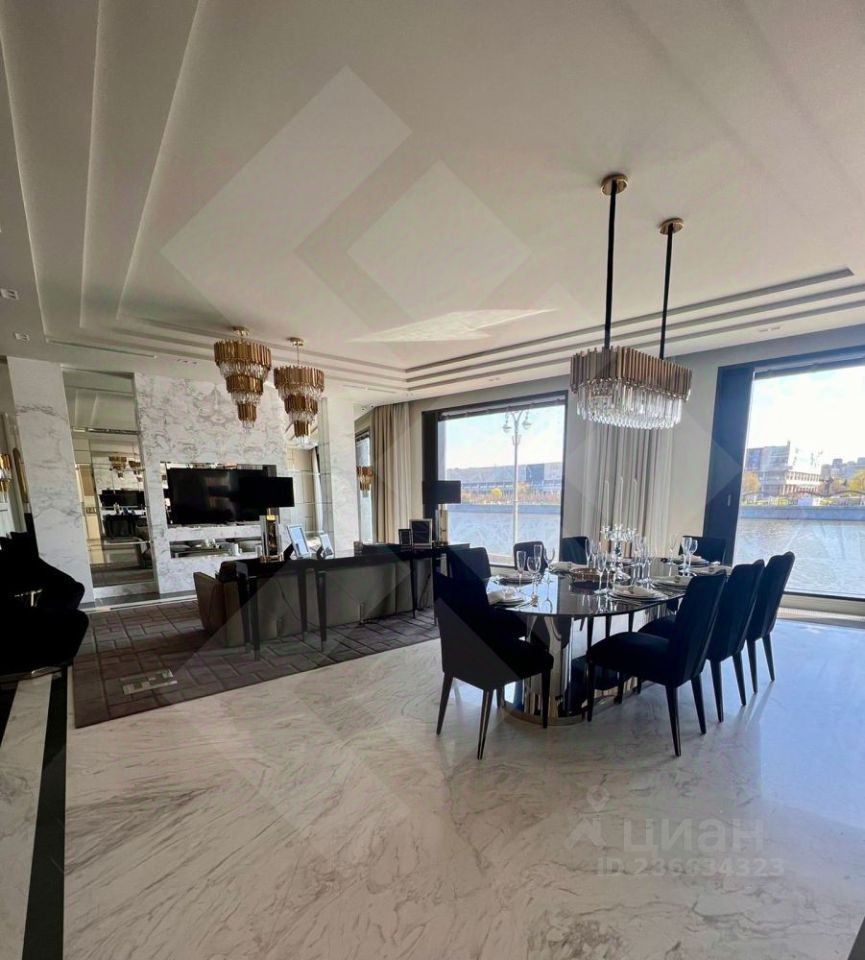 Продажа 3-комн квартиры на вторичном рынке Пречистенская набережная, 5