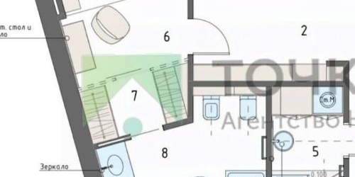 3-комн квартира Большая Озерная улица, 59