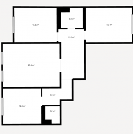 Продажа 3-комн квартиры на вторичном рынке Хошимина ул,  д. 9,  к. 1