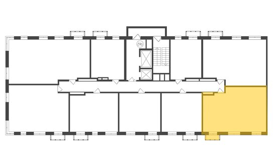 Продажа 3-комн квартиры на вторичном рынке Железнодорожный, пр-кт Героев,  д. 11