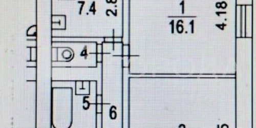 2-комн квартира улица Судакова, 14
