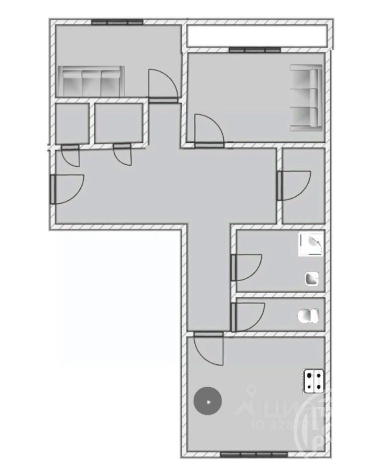 Продажа 2-комн квартиры на вторичном рынке Кронштадт, улица Аммермана, 17