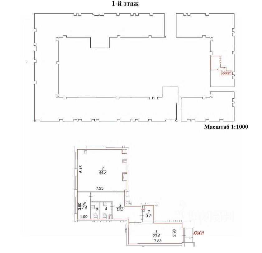 Аренда торгового помещения Ленинградский пр-кт,  д. 35,  к. 2